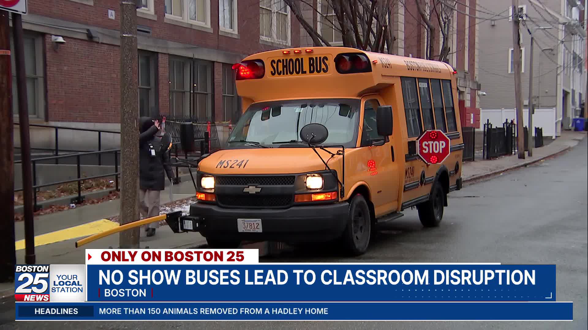 Dorchester family of student whoâs deaf claims school bus stopped showing up regularly
