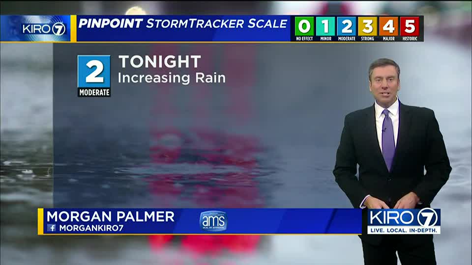 KIRO 7 PinPoint Weather video for Mon. evening KIRO 7 News Seattle