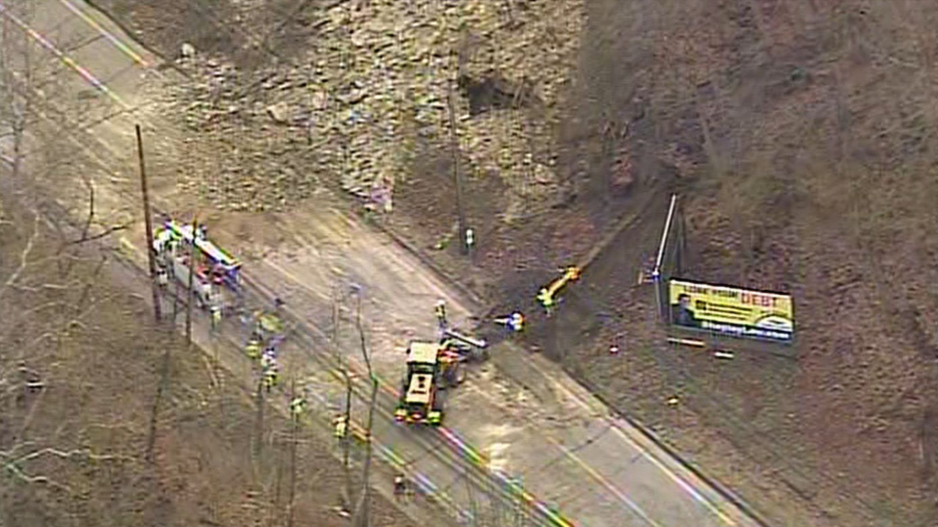 Route 51 close to reopening weeks after massive landslide WPXI