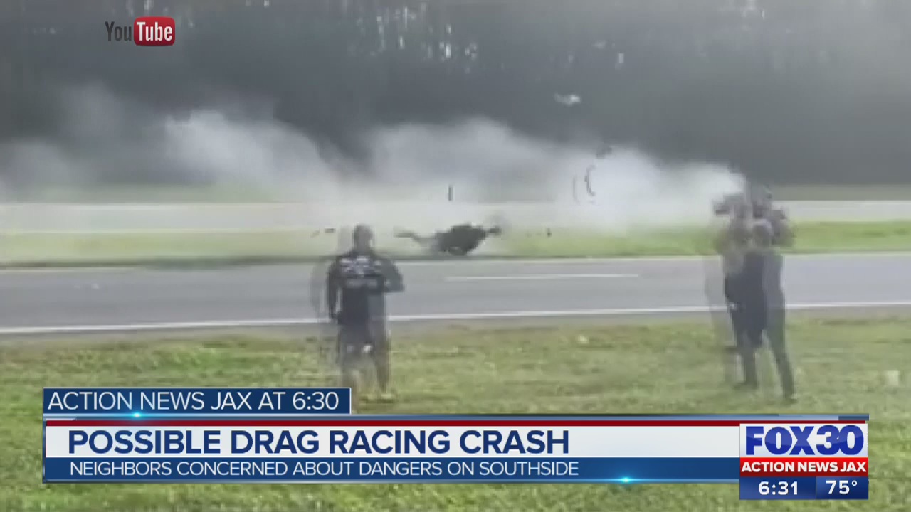 VIDEO Motorcyclist injured during crash in Jacksonville