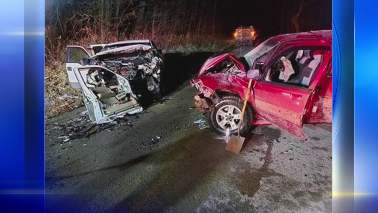 Several students hurt in headon crash in Westmoreland County