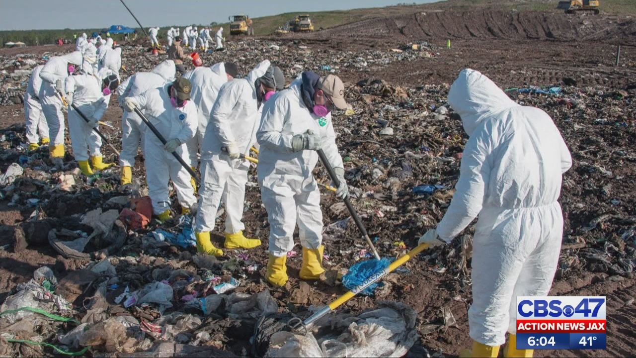 FBI searching landfill in connection to the disappearance of