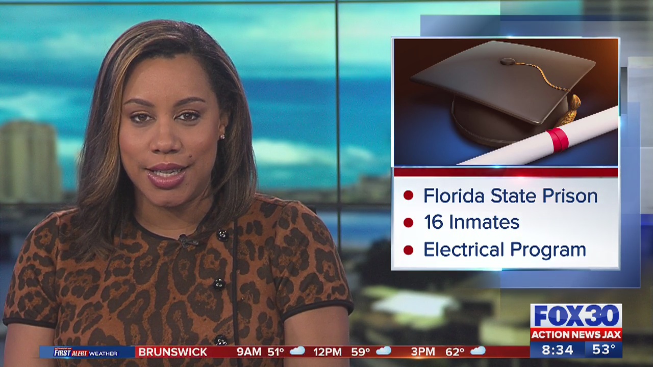 16 inmates from Florida State Prison graduated with new skills(06)