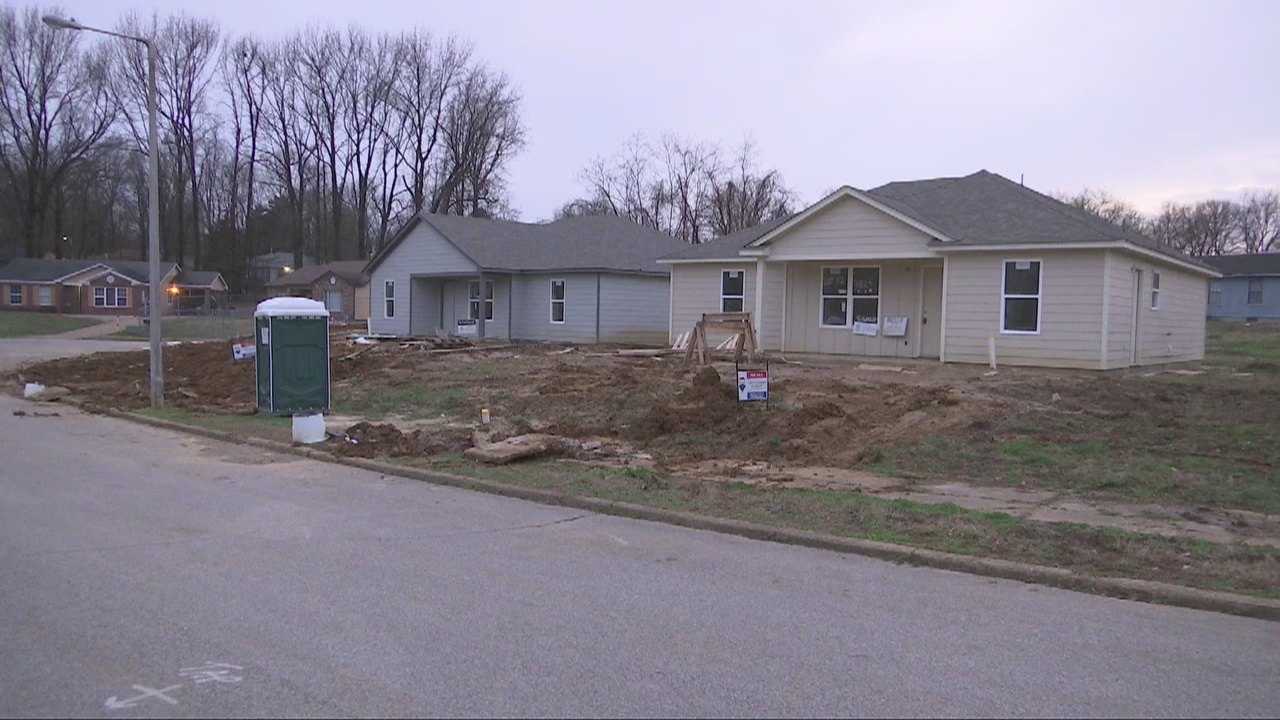 New homes being built and sold in Frayser FOX13 News Memphis
