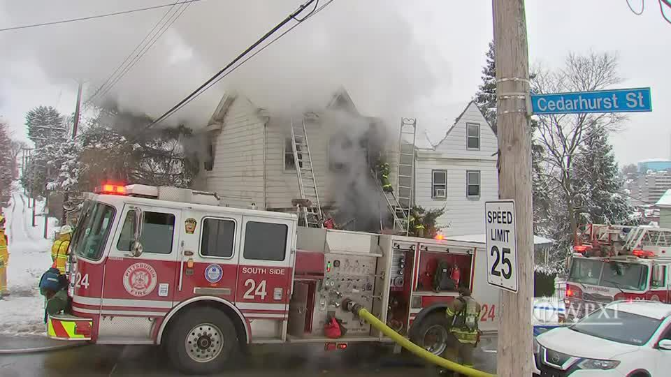 1 dead, two firefighters injured in house fire in Pittsburgh ...