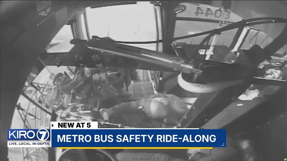 Safety on public transit: KIRO 7 takes a ride-a-long with a public