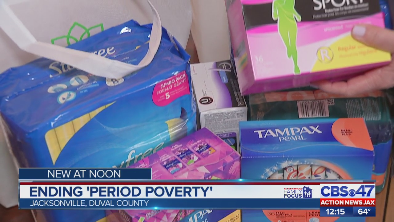 Nonprofit helps women struggling to afford feminine hygiene products