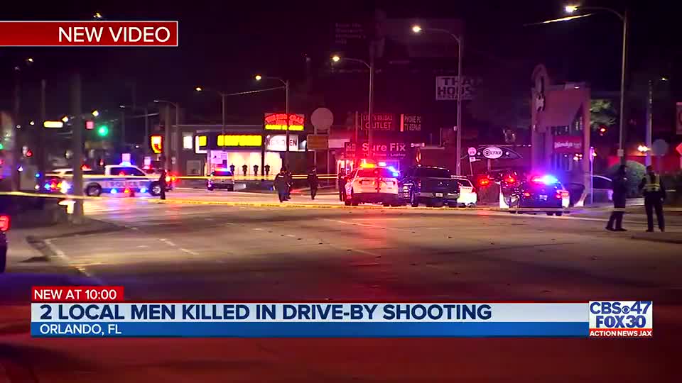 Two Jacksonville men dead after driveby shooting in Orlando Action News Jax
