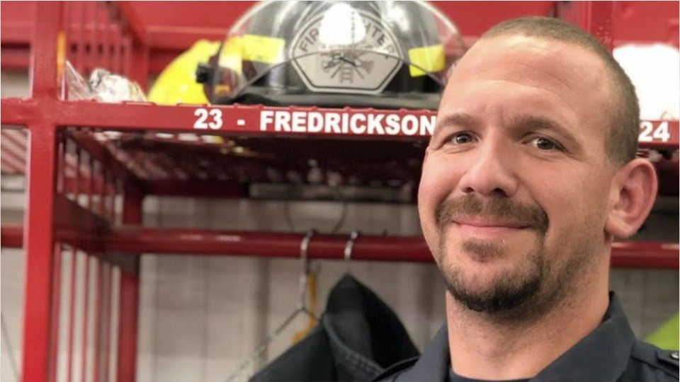 Wisconsin firefighter in critical condition after gun discharges during