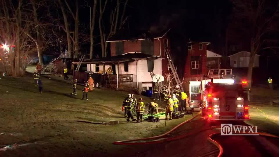 Home badly damaged by fire in North Fayette Township WPXI
