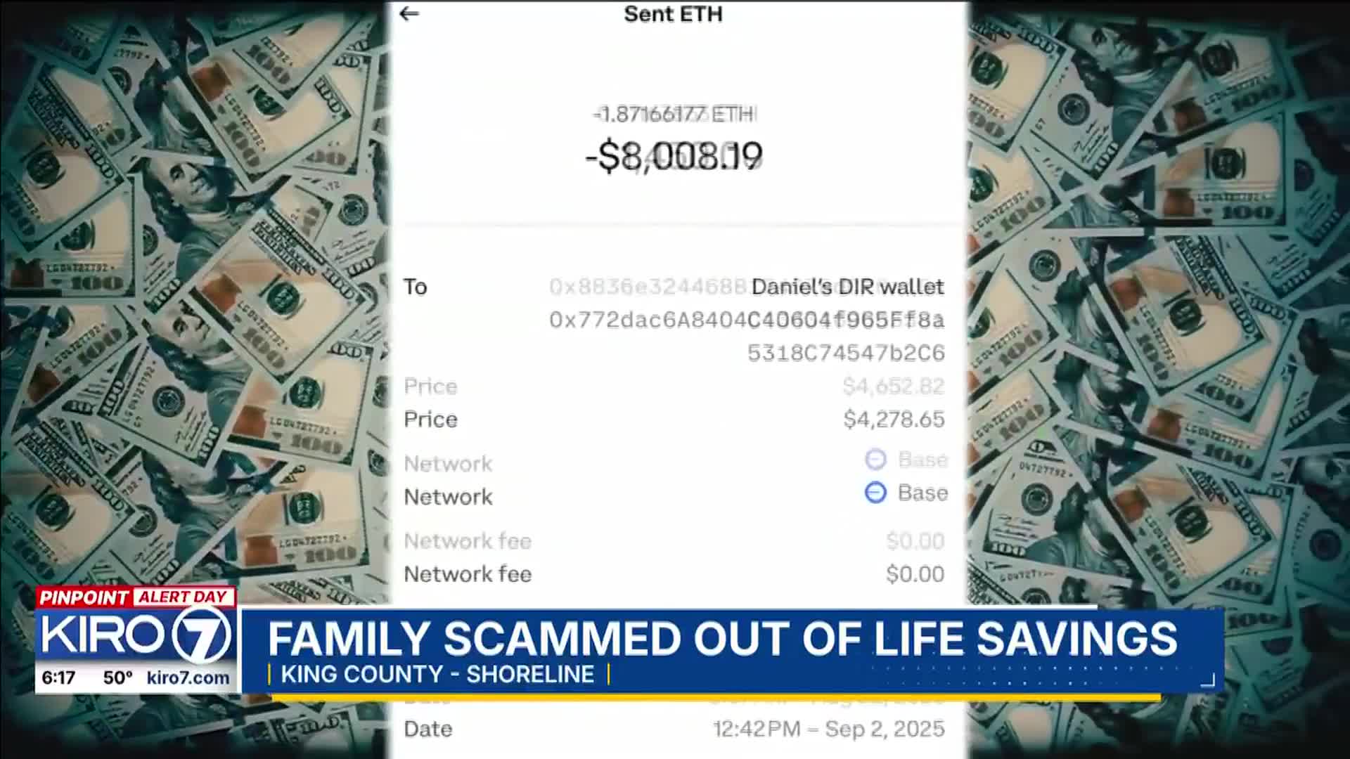 Shoreline family loses life savings in 