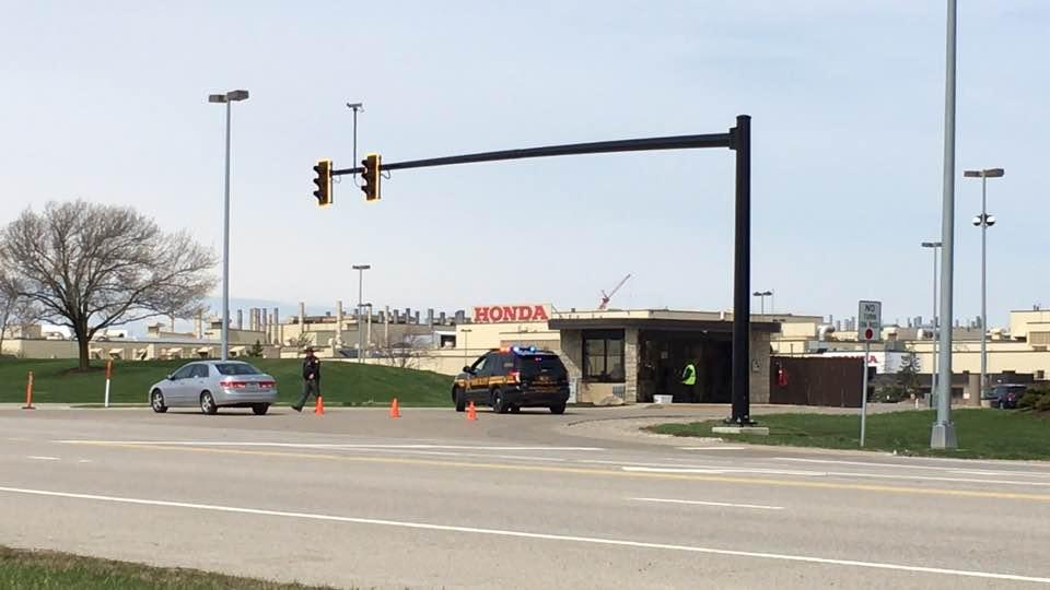 Honda Plant Evacuated