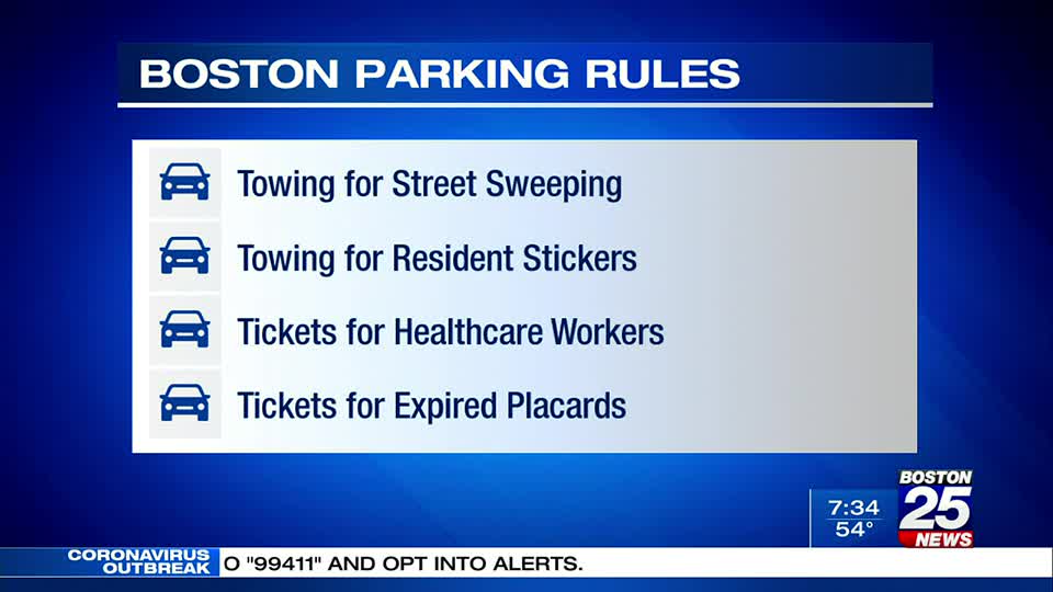 Boston Resumes Parking Enforcement Including Towing Healthcare Worker Fines Boston 25 News Boston Resumes Parking Enforcement Including Towing Healthcare Worker Fines Boston 25 News