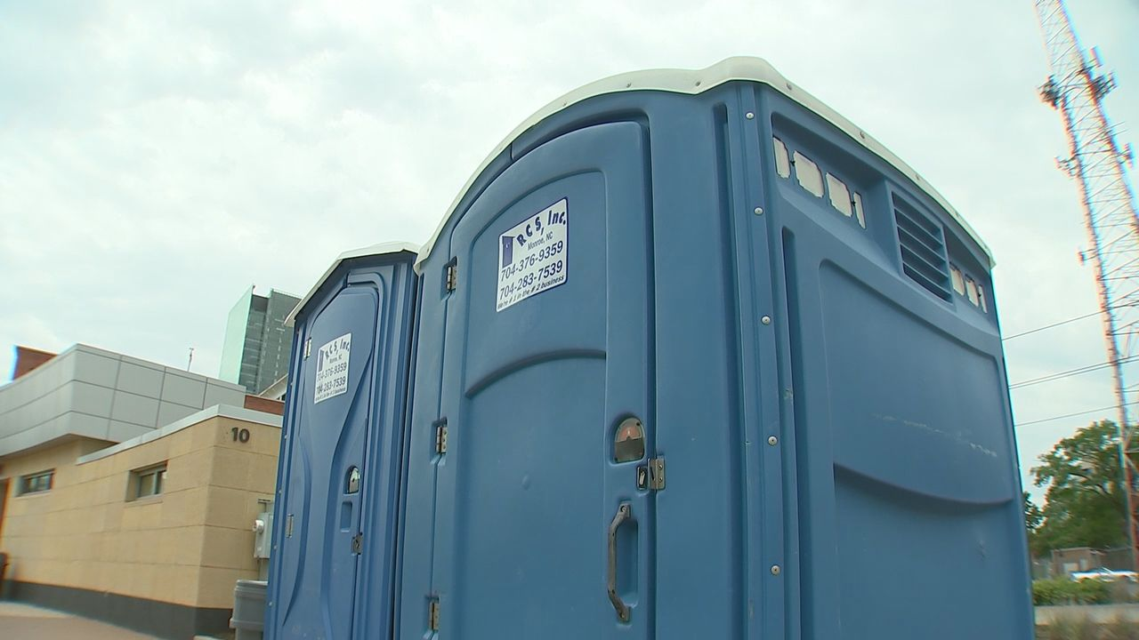 Portable bathrooms for homeless to be replaced WSOC TV
