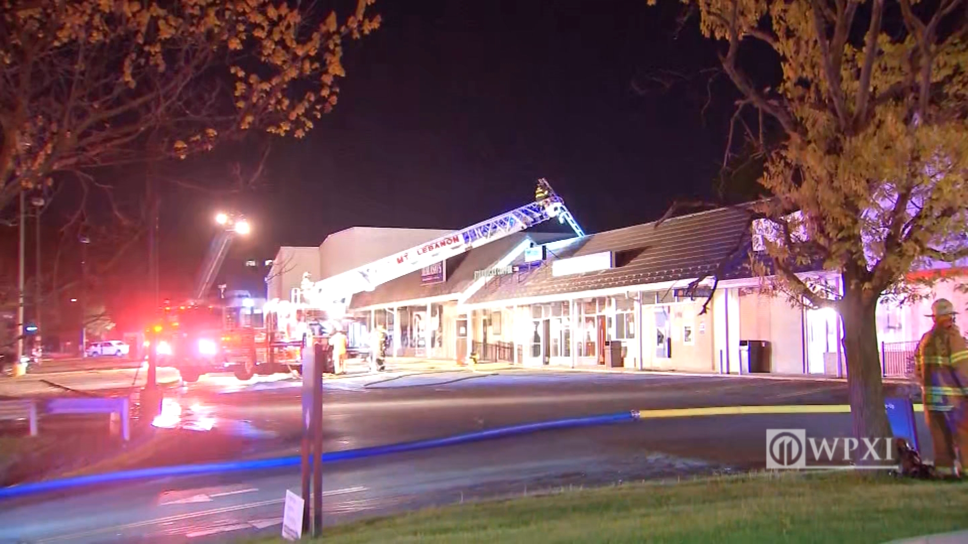 Firefighters called to gas line fire at Mt. Lebanon shopping center WPXI