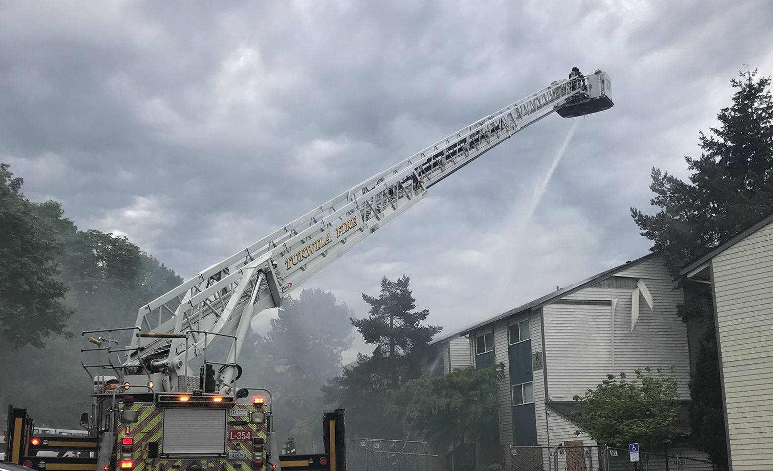 Tukwila apartment complex catches fire for third time KIRO 7 News Seattle