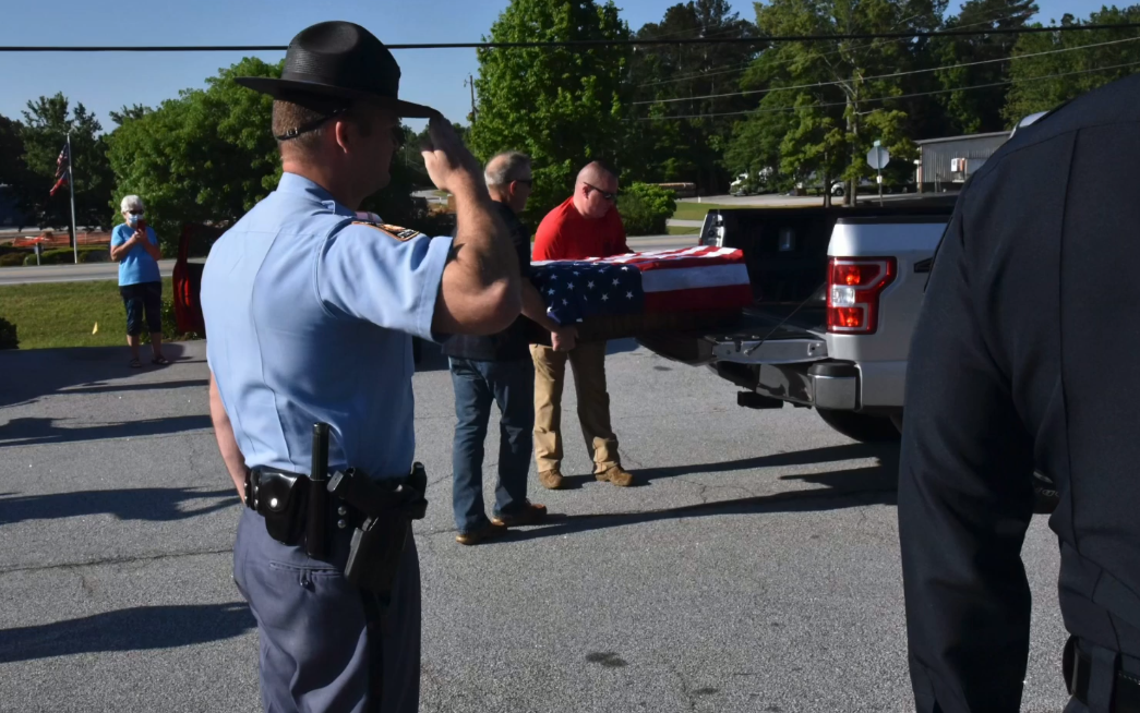 GSP honors K-9 Trooper who passed away Friday