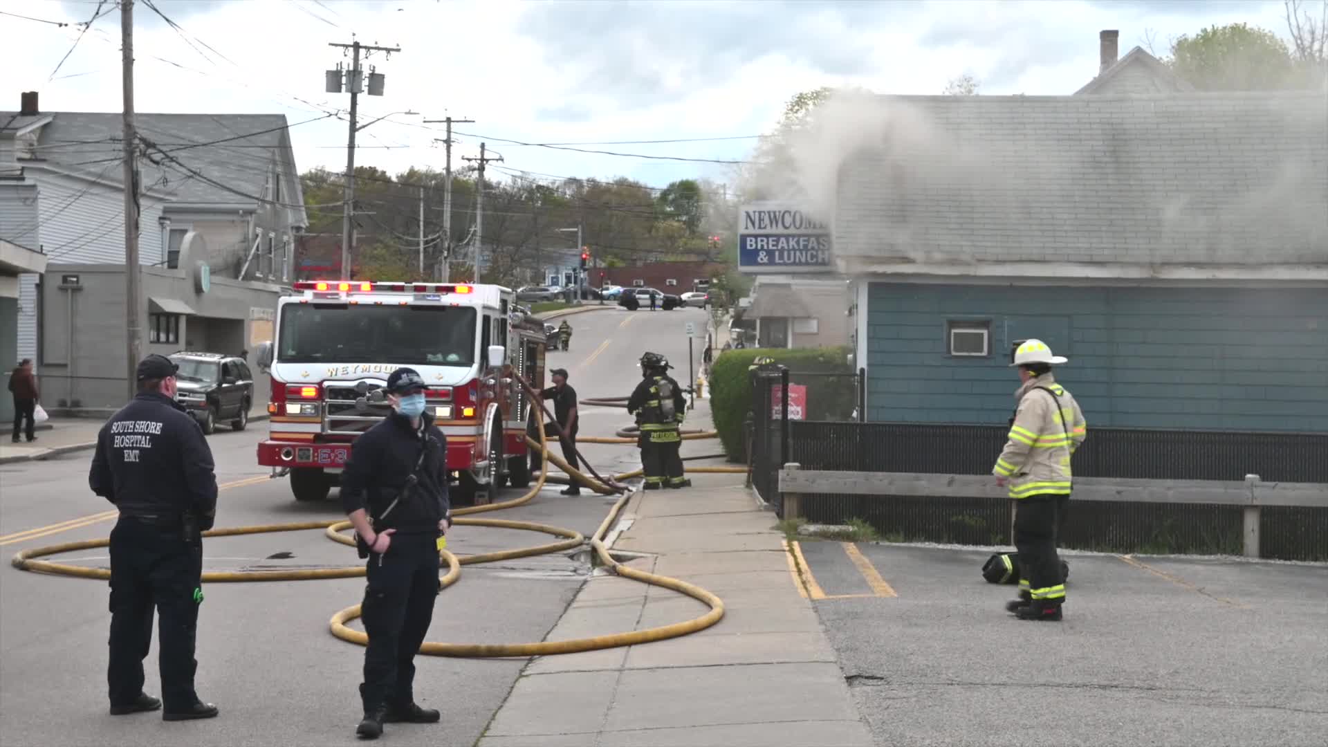 Fire destroys popular breakfast & lunch spot in Weymouth Boston 25 News