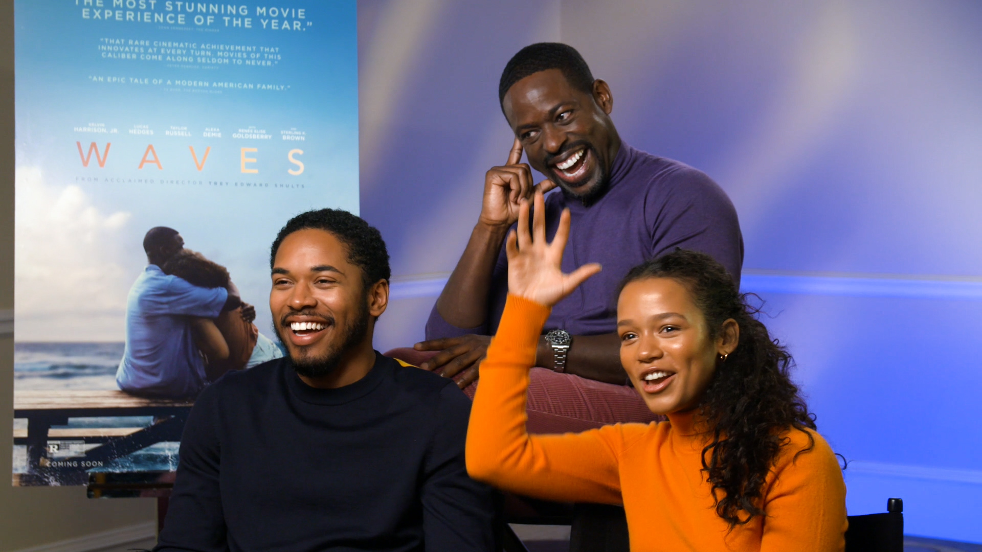 The Cast of Waves on The Morning Groove KISS 104.1 FM