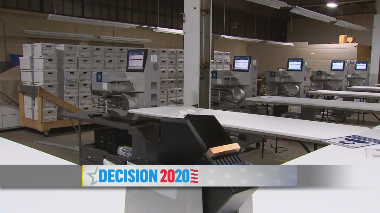 Channel 11 goes inside Allegheny County elections warehouse where some