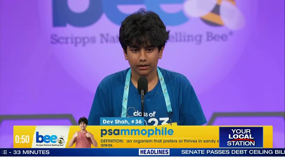 W-I-N-N-E-R: Dev Shah wins 95th Scripps National Spelling Bee
