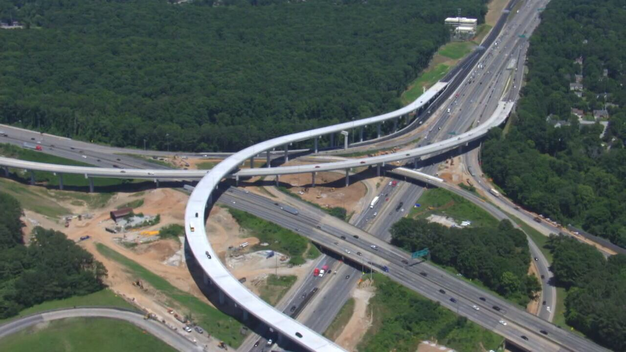 New exit lanes means traffic shift on I-285 at I-20 in DeKalb