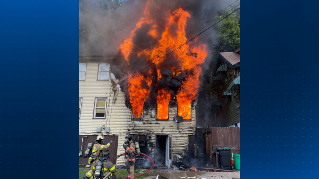 ETNA HOUSE EXPLOSION: 2 buildings damaged, firefighter taken to