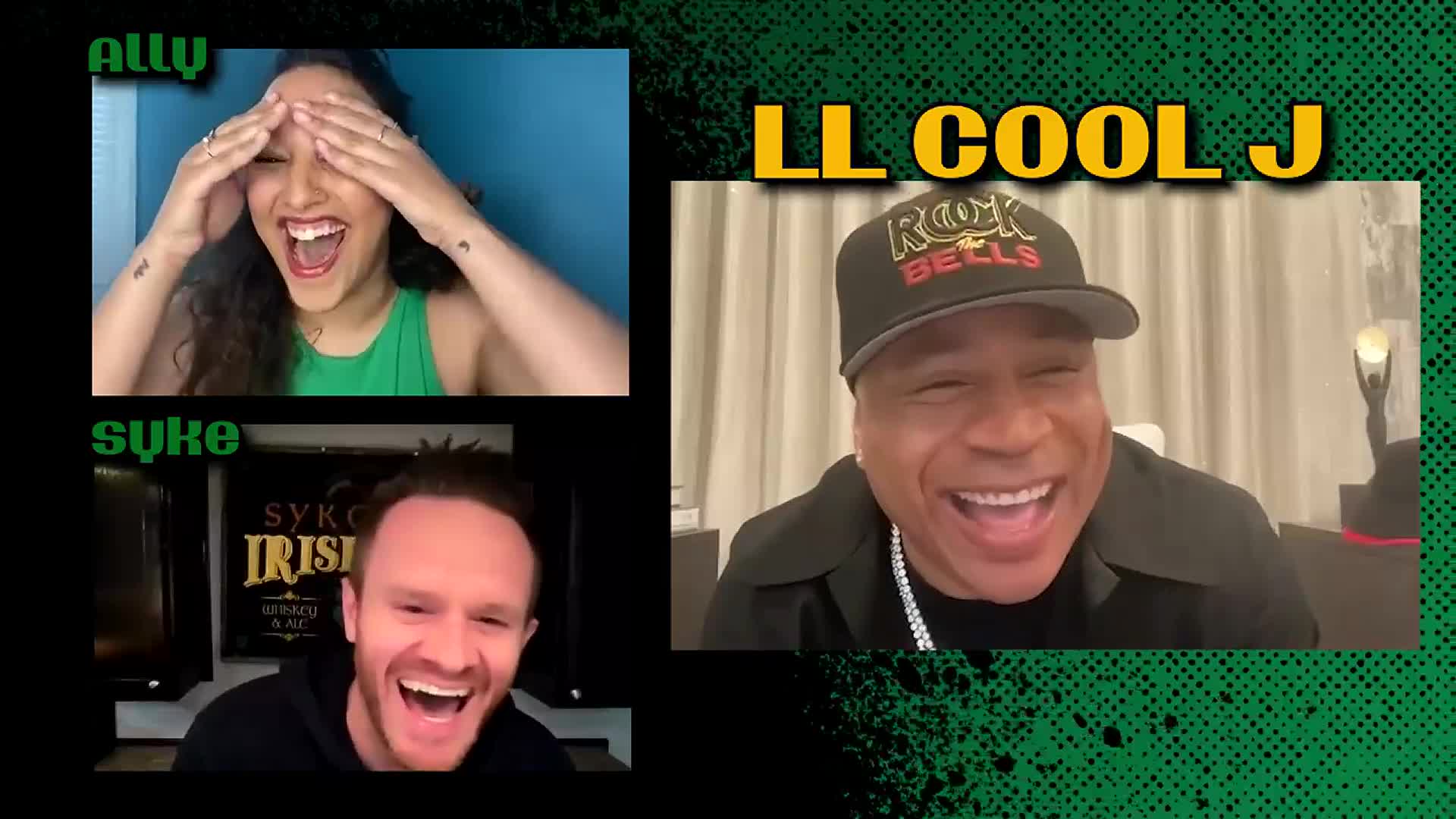 LL Cool J Stops by the Syke Morning Show with Ally Ali - 106.1 BLI