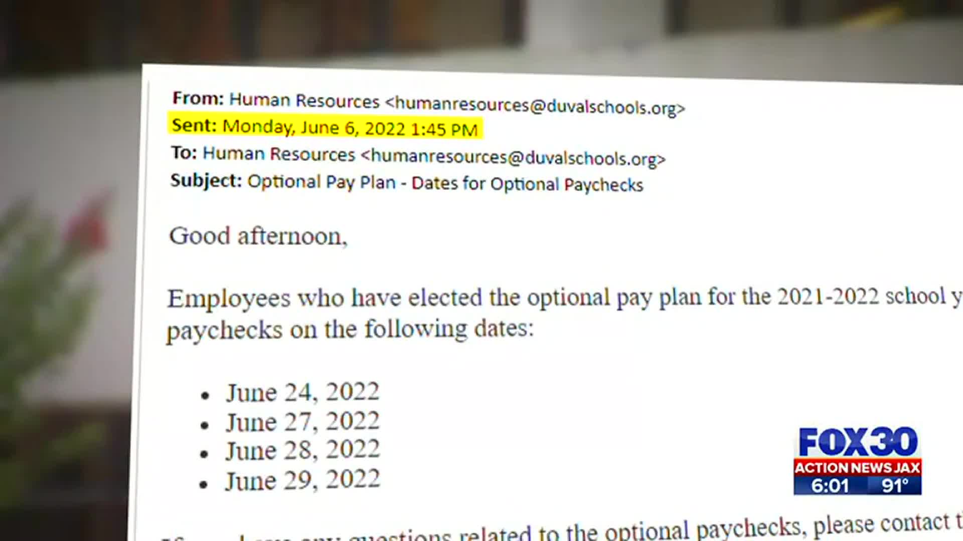 Group of local teachers stretched thin on three weeks without pay – 104.5  WOKV