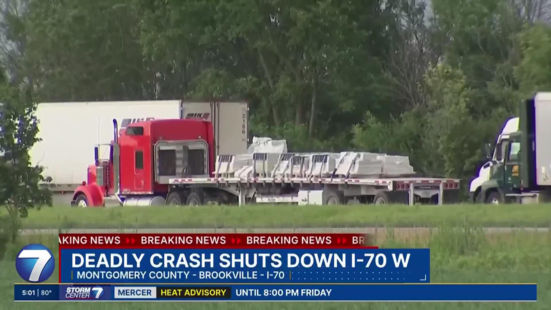 Driver killed in I-70 crash identified – WHIO TV 7 and WHIO Radio