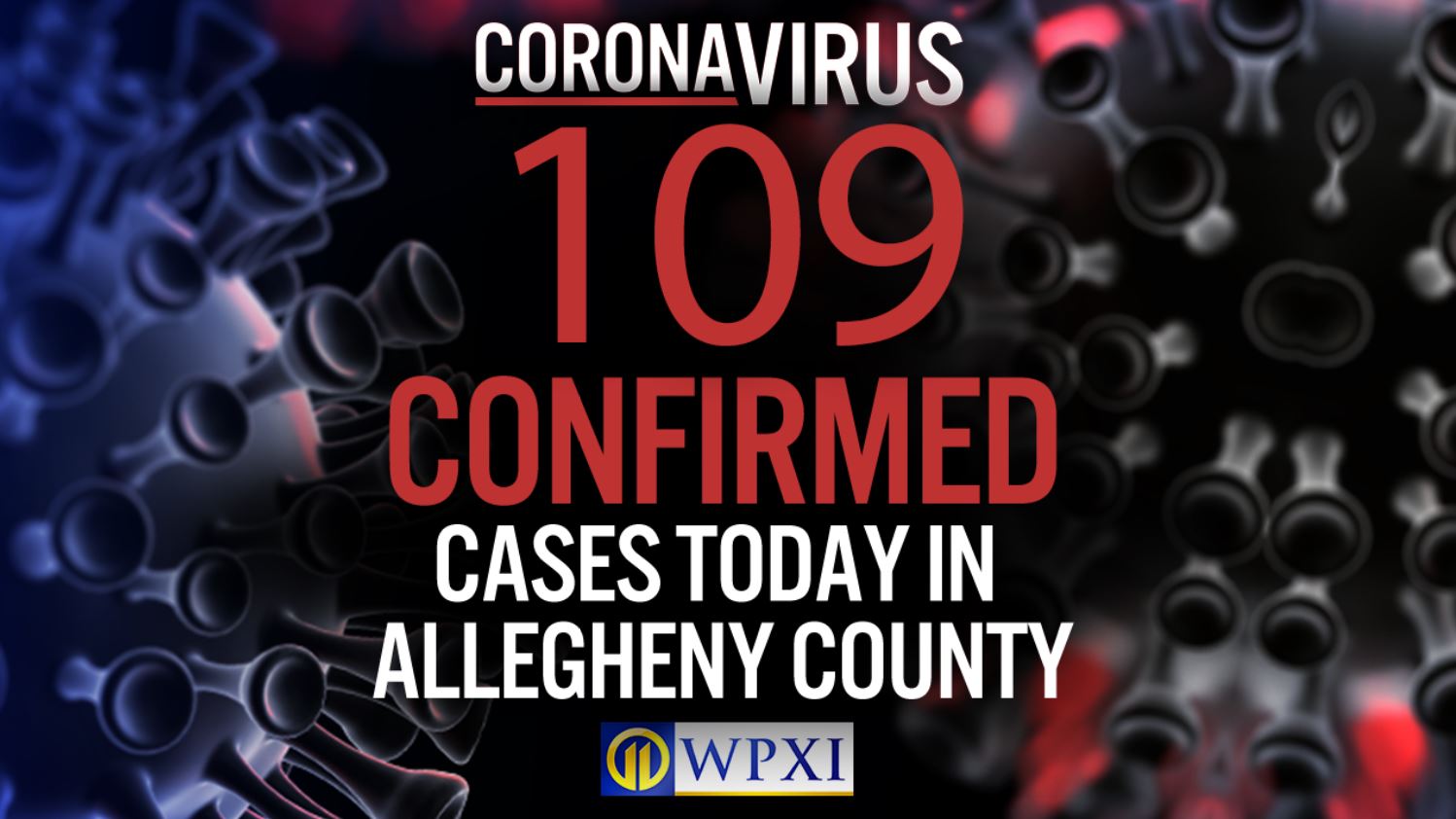 Allegheny Co. sets new daily record for COVID19 cases, 109 reported WPXI