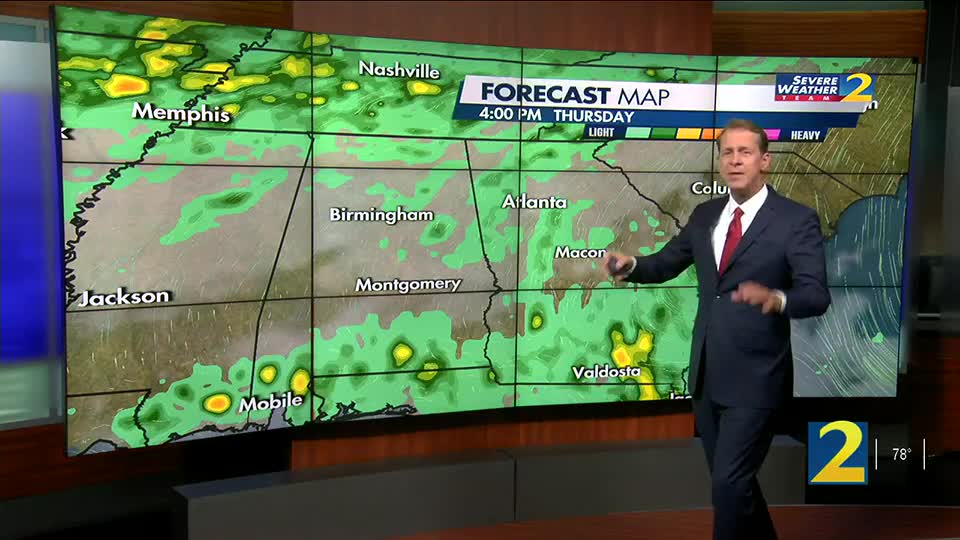 Clouds coming out for your midweek commute WSBTV Channel 2 Atlanta