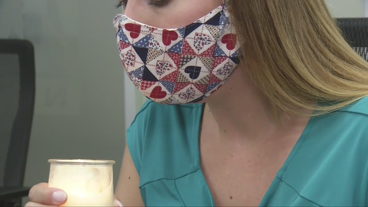 Mask hack can you blow a candle out through your mask? FOX13 News
