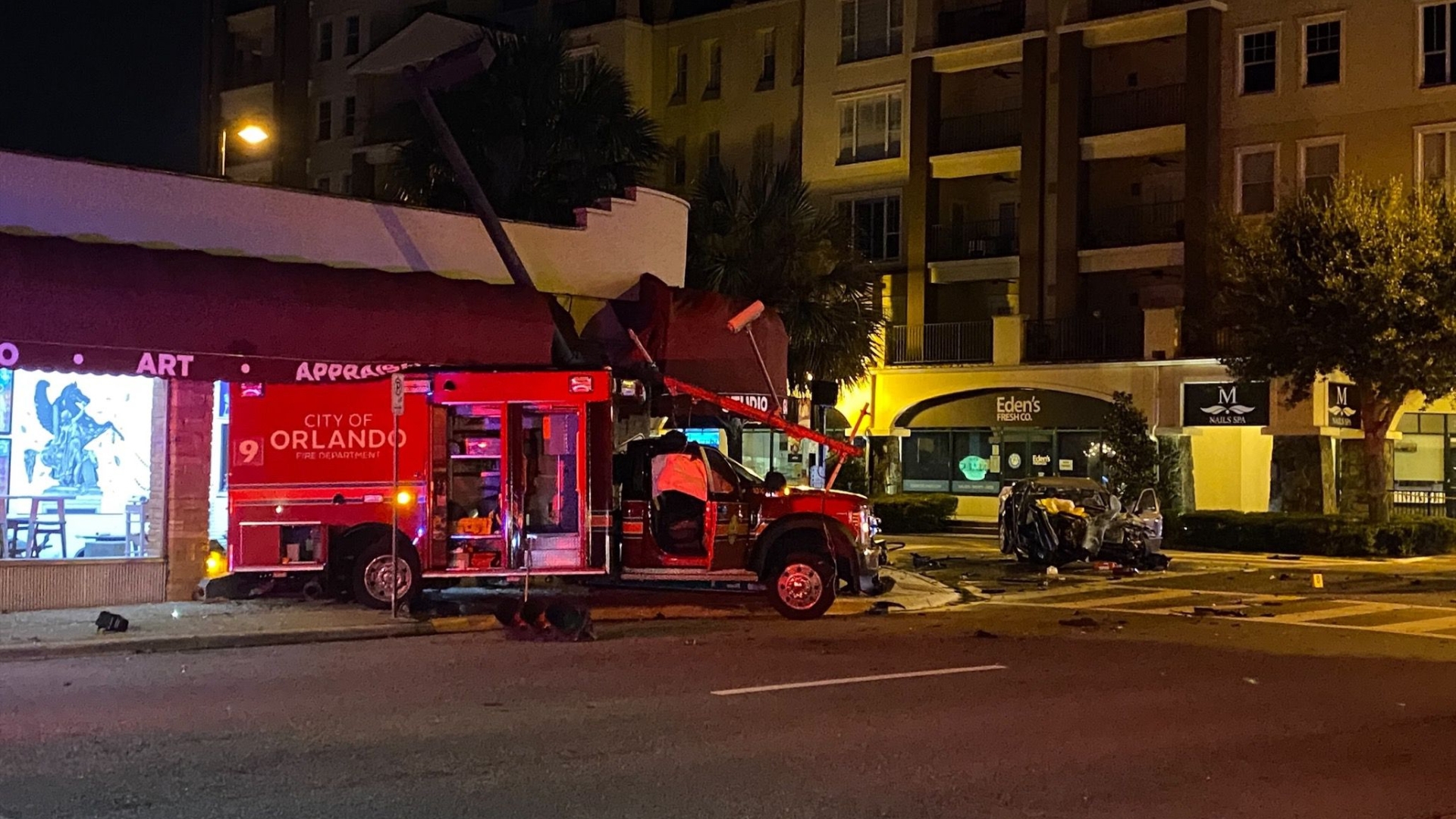 Video: 1 dead, 2 injured in crash involving Orlando Fire Rescue vehicle ...