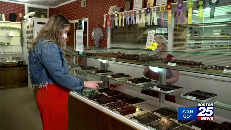 Chelmsford Zip Trip Local Gem Mrs. Nelson's Candy House Boston 25 News