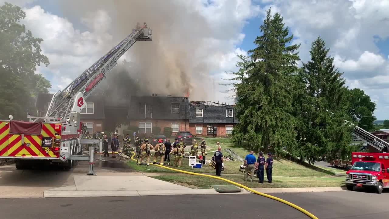 Fire causes significant damage to Middletown apartment building