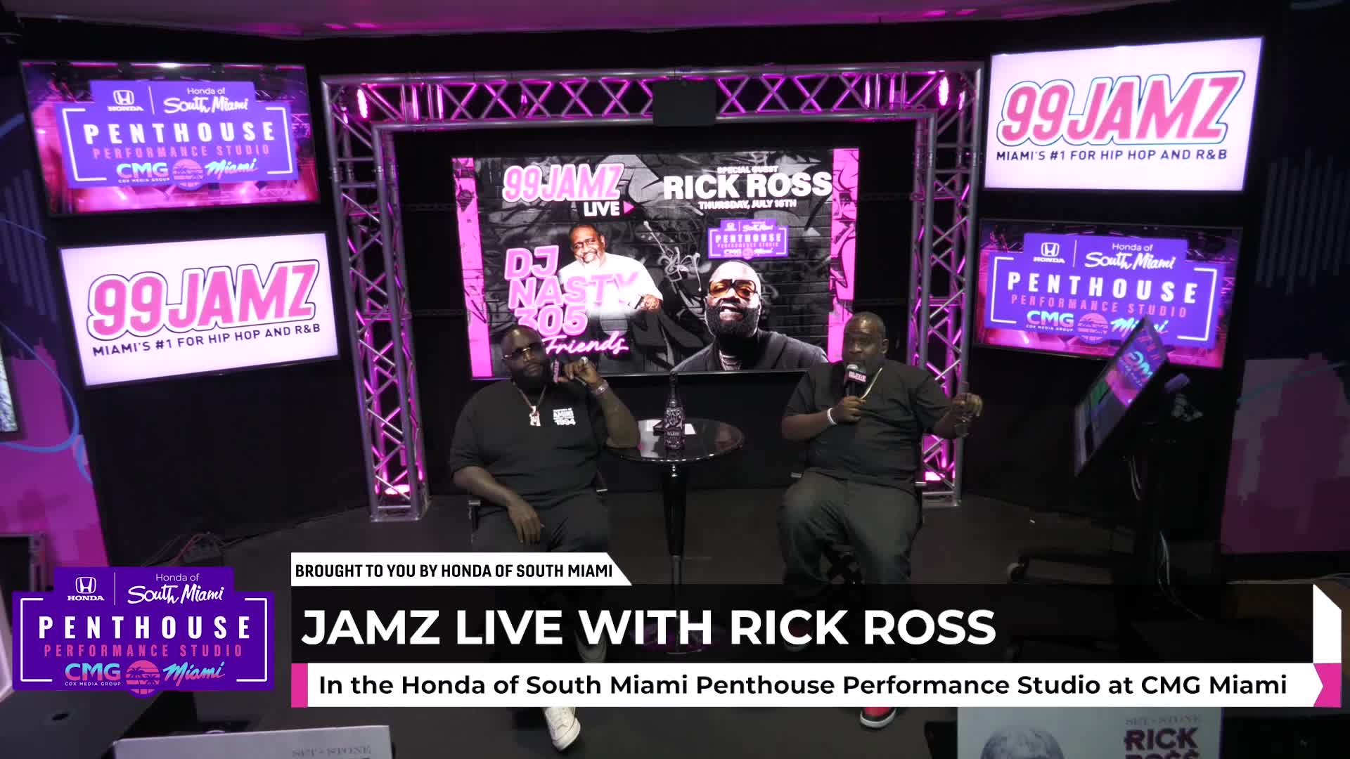 Jamz Live with RICK ROSS – 99JAMZ