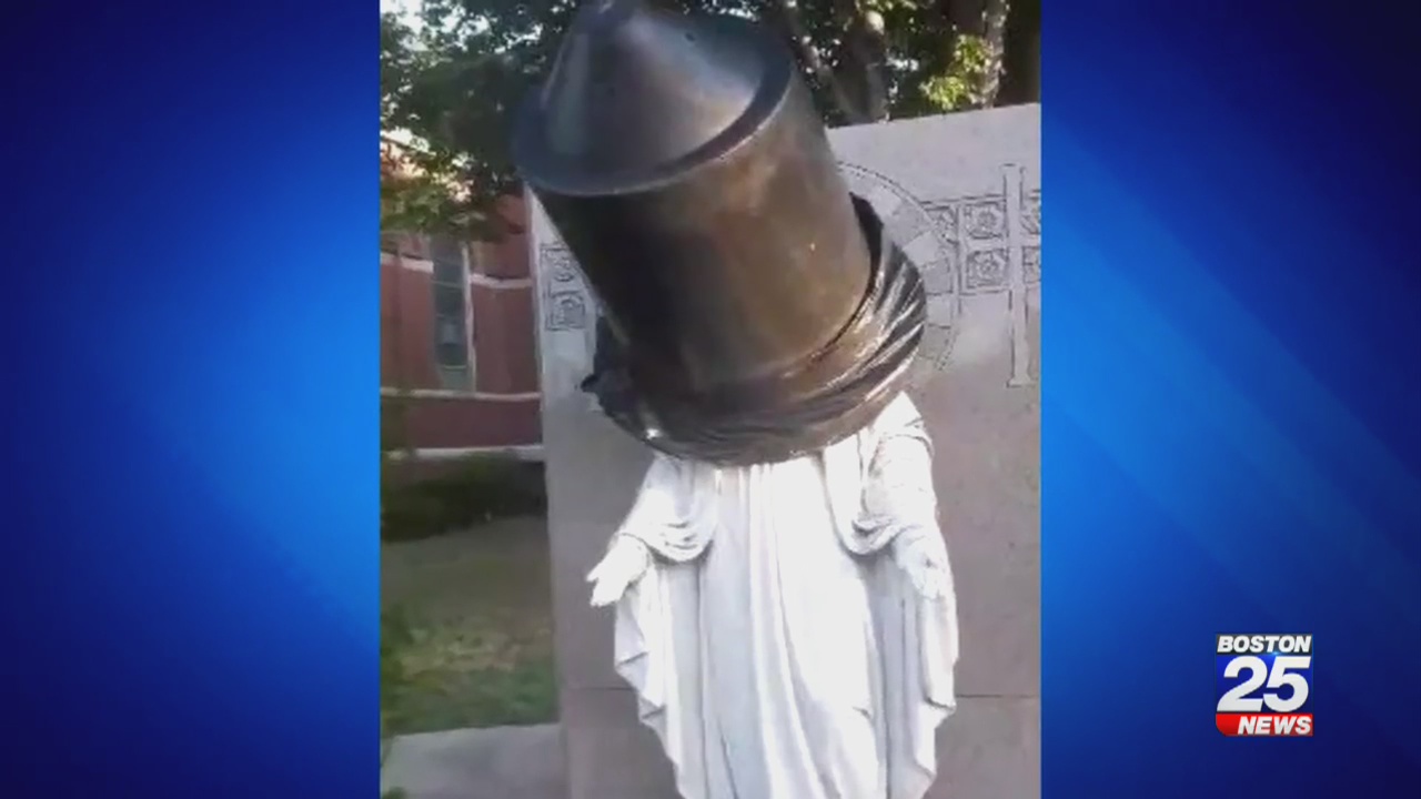 Second statue of the Virgin Mary found desecrated in Dorchester