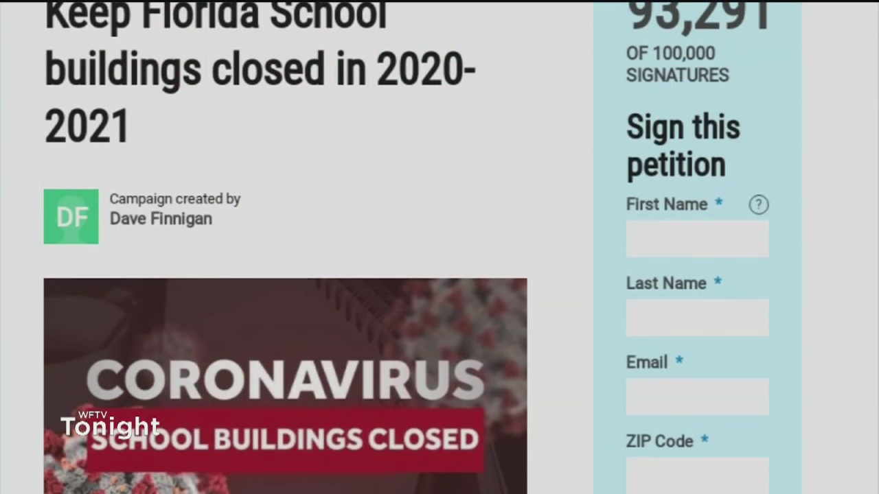 Osceola County father starts petition to keep schools closed