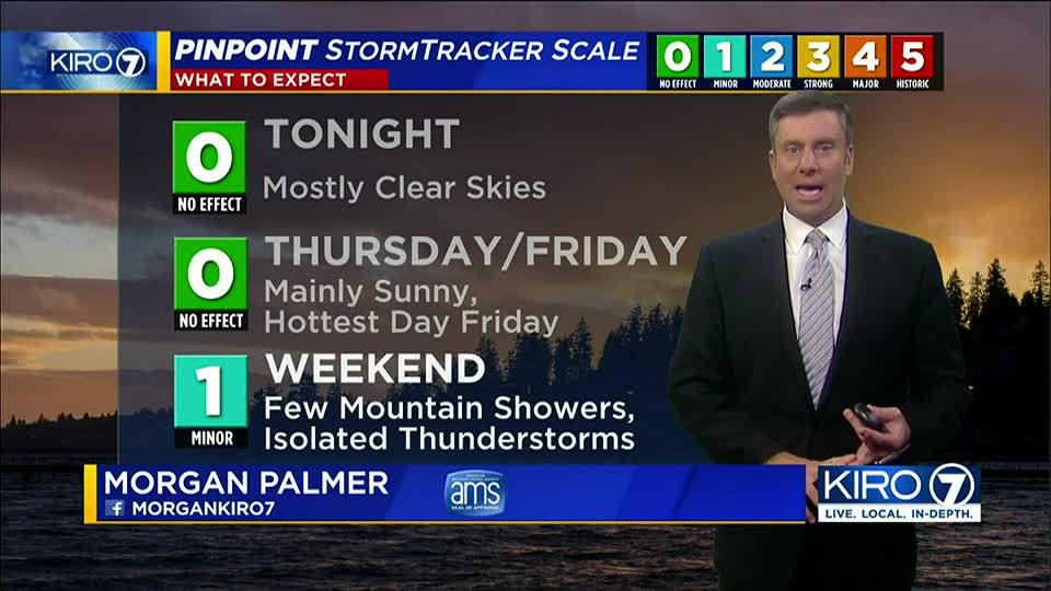 Kiro 7 News Weather Forecast Overview
