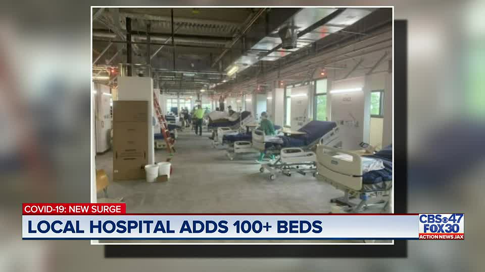 Baptist South and Baptist Beaches add over 100 ICU beds to