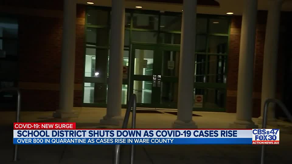Ware County Schools temporarily close after COVD-19 outbreak – Action News  Jax