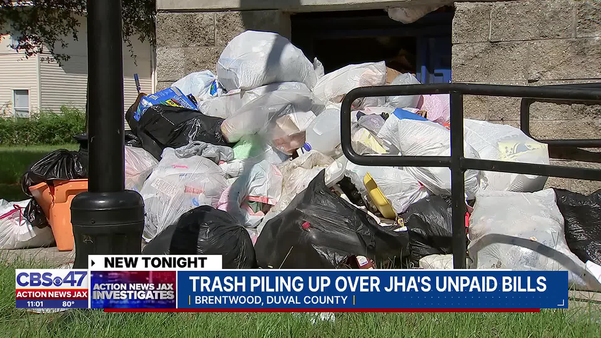 JHA owes trash hauler thousands, pickups stopped at local