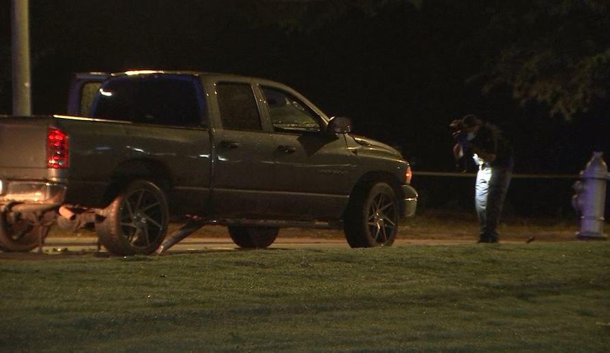 Foul odor leads officer to find body in truck in middle of Atlanta road