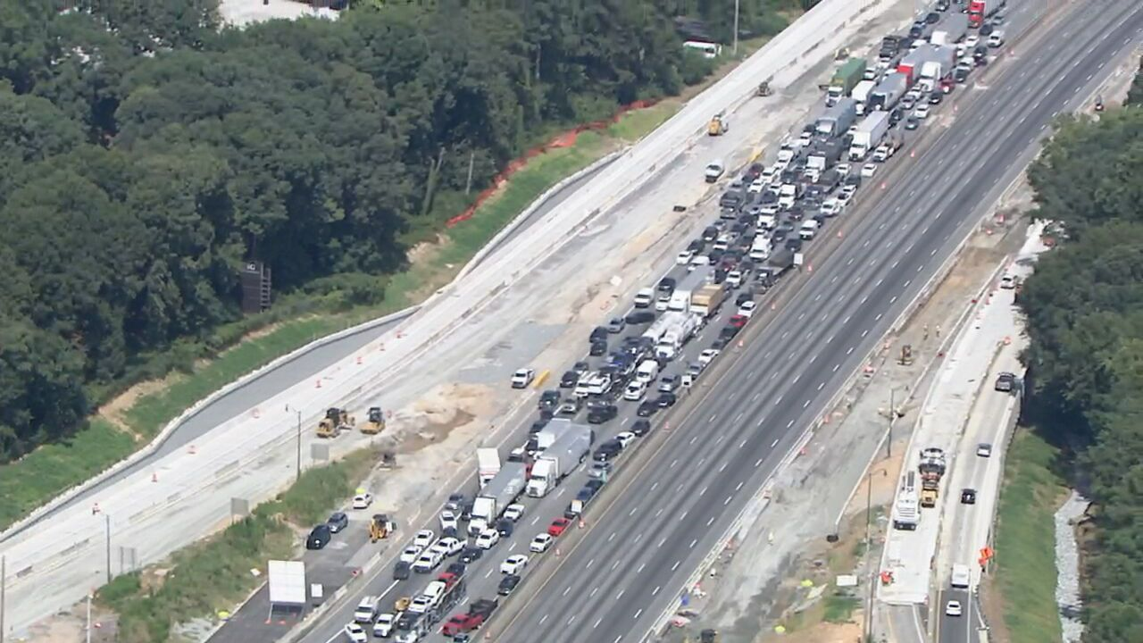 All lanes of I-285 back open more than 14 hours after fiery crash