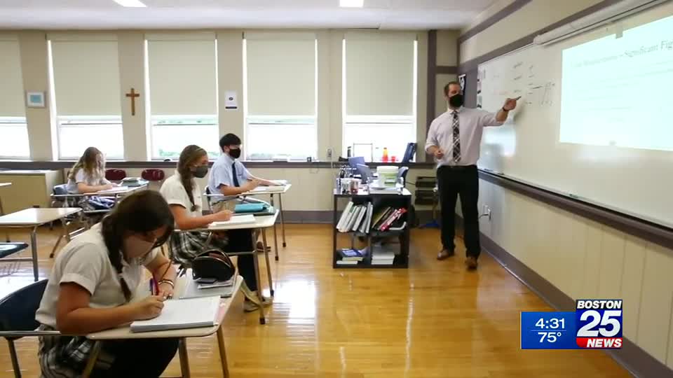 Cape Cod high school begins fulltime, inperson classes Boston 25 News