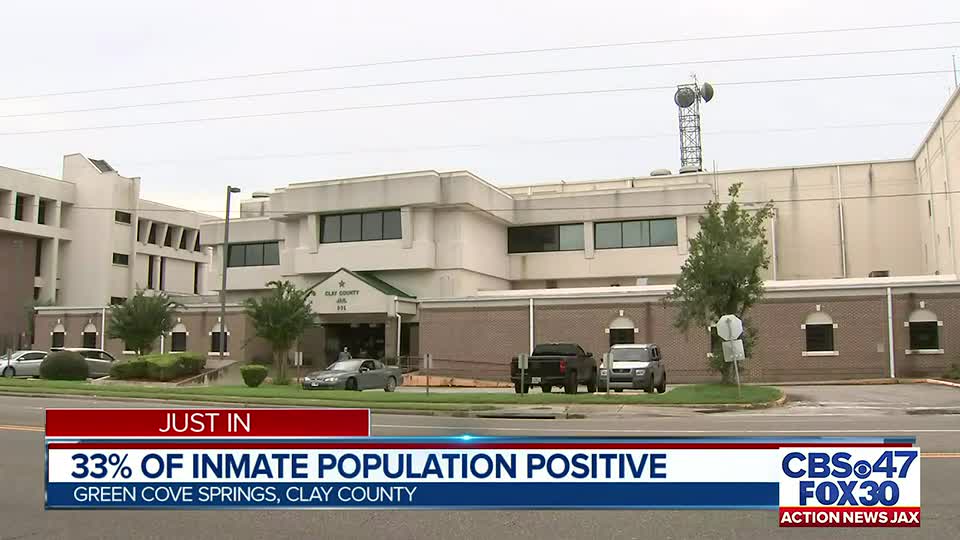 156 inmates, 8 detention deputies test positive for COVID19 in Clay