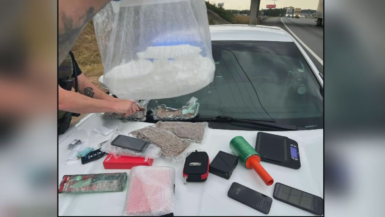 Sheriff Gary Long is certain the items seized during a traffic