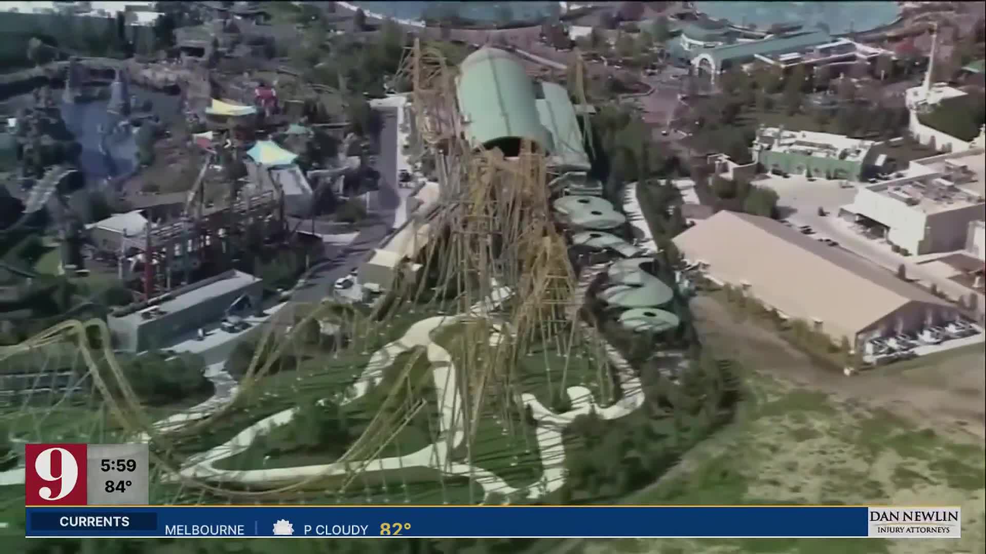 Roller Coaster Accident In Florida