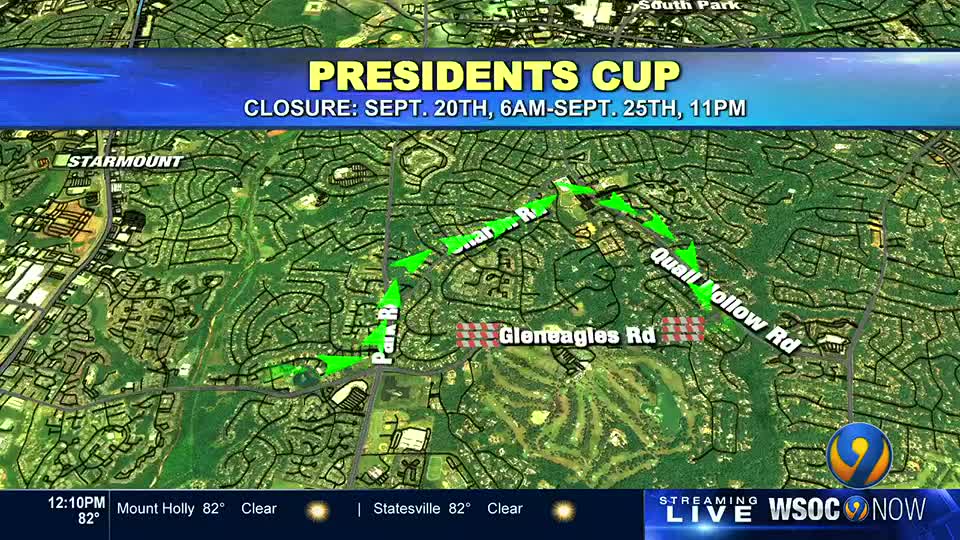 Fan Guide: Presidents Cup at Quail Hollow Club – WSOC TV